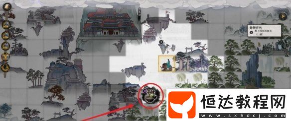 鬼谷八荒厲凝霜刷取位置