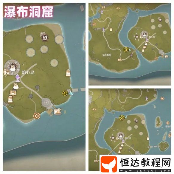 無(wú)限暖暖花焰群島煙花筒位置大全