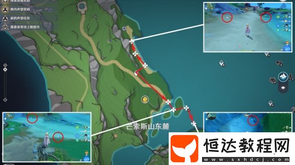 原神4.7幽光星星采集路線分享
