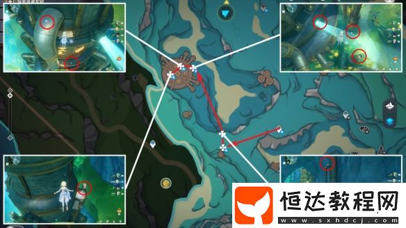 原神4.7幽光星星采集路線分享