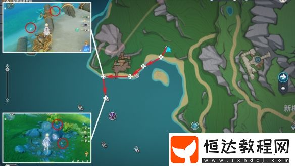 原神4.7幽光星星采集路線分享