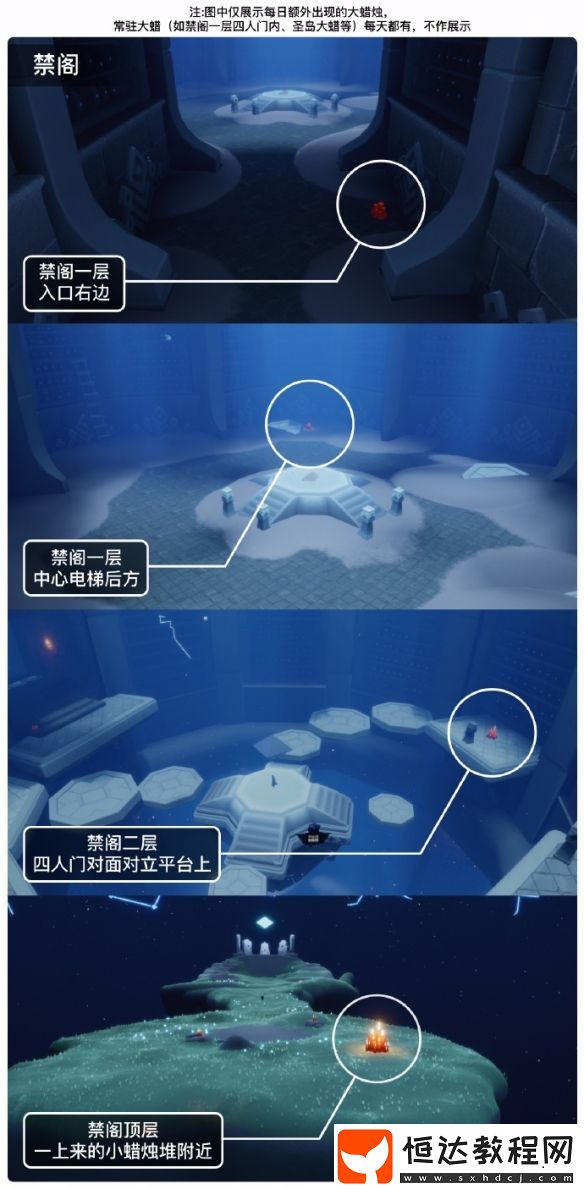 光遇1月3日大蠟燭位置一覽2024