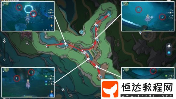 原神4.7幽光星星采集路線分享