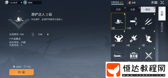 天賦技能分類介紹