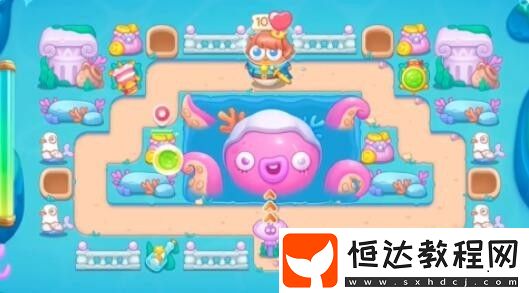 保衛(wèi)蘿卜4嗨釣度假島第20關(guān)通關(guān)攻略