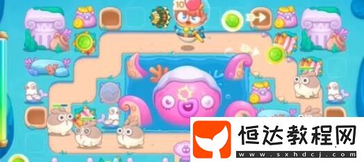 保衛(wèi)蘿卜4嗨釣度假島第20關(guān)通關(guān)攻略