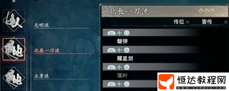 浪人崛起北辰一刀流特點(diǎn)介紹