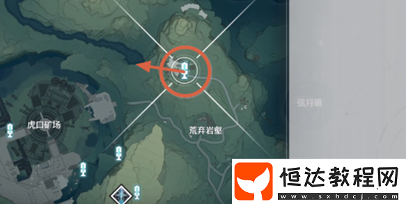 鳴潮荒棄巖壑小型信標(biāo)位置