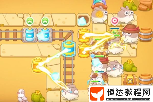 保衛(wèi)蘿卜4波仔很忙第22關(guān)無傷通關(guān)攻略