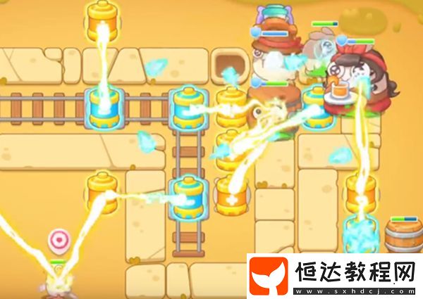 保衛(wèi)蘿卜4波仔很忙第22關(guān)無傷通關(guān)攻略